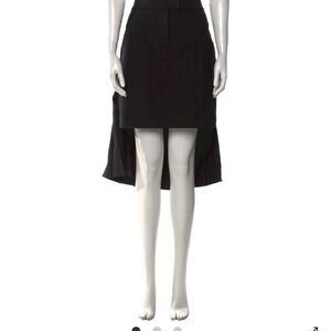 Brand New With Tags Fendi Pencil With Detachable Ruffle Women's Skirt